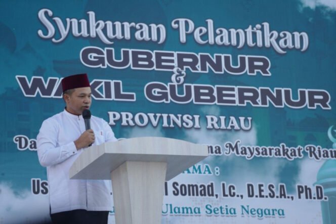 
					Merajut Kebersamaan di Senja Ramadan, Gubernur Riau Abdul Wahid Berbagi Berkah dalam Buka Puasa Bersama.