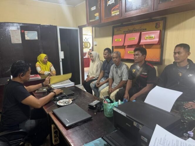 
					Polsek Peranap Gunakan RJ untuk Selesaikan Kasus Pencurian Sawit Perusahaan