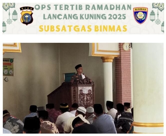 
					Sampaikan Khutbah Jumat, Tim Da’i Polri Polres Kuansing Ajak Masyarakat Waspada Radikalisme.