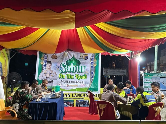 
					Polres Bengkalis dan Instansi Terkait Gelar Sahur On The Road, Perkuat Sinergi dan Kamtibmas.
