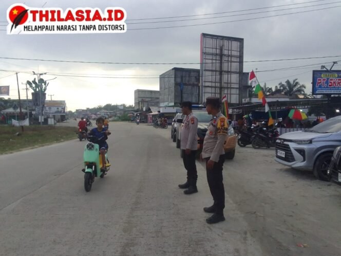 
					Teduh dan Aman di Pasar Ramadhan: Polsek Tambusai Utara Hadir Menjaga Ketertiban