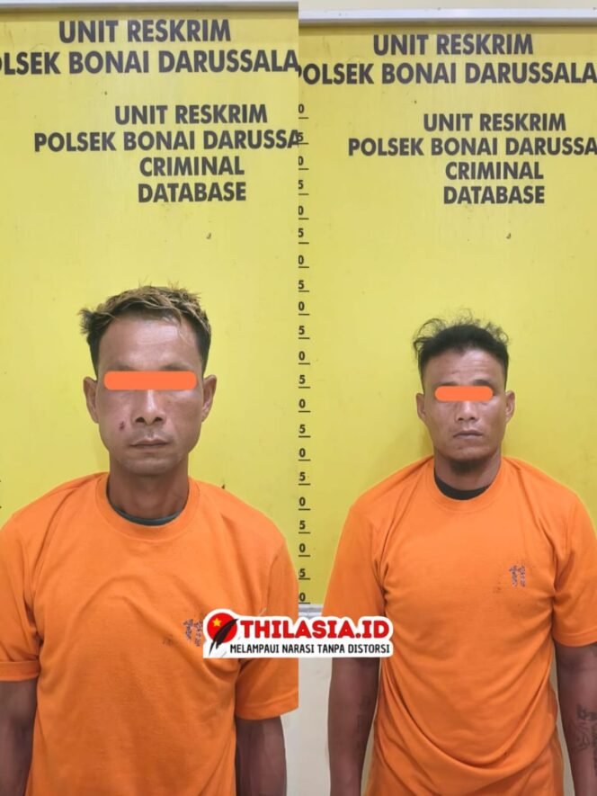 
					Polsek Bonai Darussalam Tangkap Dua Pelaku Penganiayaan, Gerak Cepat Dipimpin IPTU Romy.