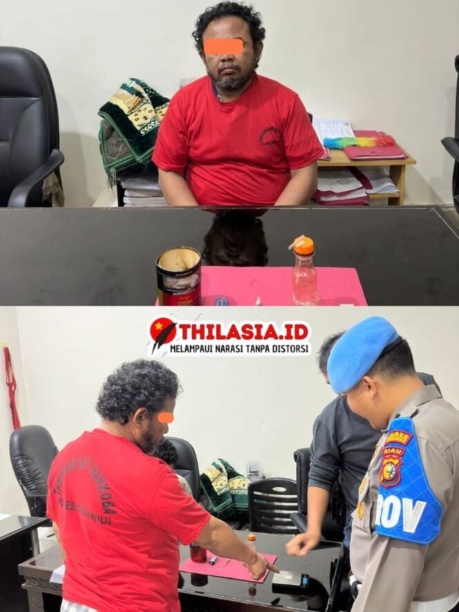 
					Satresnarkoba Polres Rokan Hulu Gerebek Pengguna Narkotika di Rambah