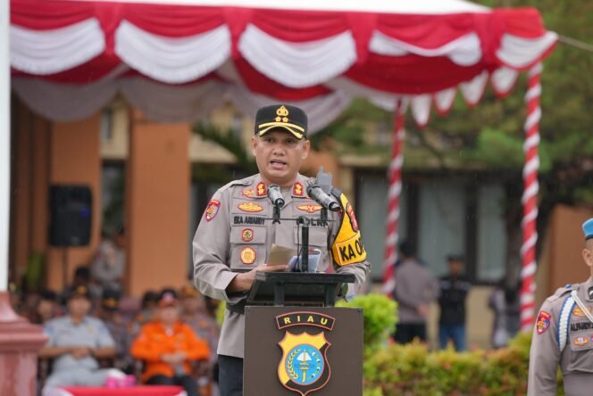 
					Operasi Ketupat 2025 Digelar, Pemkab Siak dan Polres Siak Tegaskan Disiplin Berlalu Lintas dan Kamtibmas.