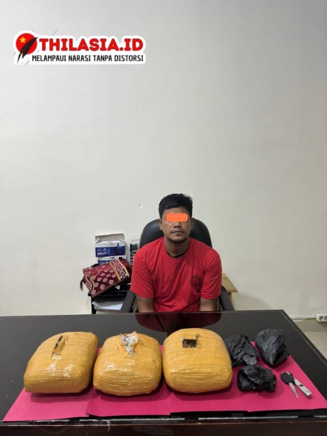 
					Di Bawah Komando AKBP Budi, Polres Rohul Gagalkan Peredaran 3,1 Kg Ganja di Plastik Asoi.