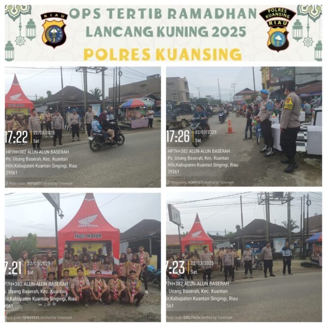 
					Patroli KRYD Polsek Kuantan Hilir Jelang Operasi Ketupat Lancang Kuning 2025