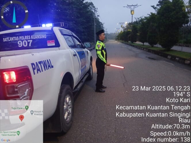 
					Sat Lantas Polres Kuansing Patroli Subuh Antisipasi Balap Liar dalam Rangka KRYD Jelang Operasi Ketupat LK 2025