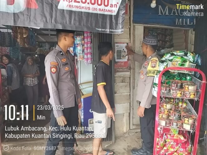
					Polsek Hulu Kuantan Pasang Himbauan Kamtibmas Kapolres Kuansing di Bulan Ramadhan