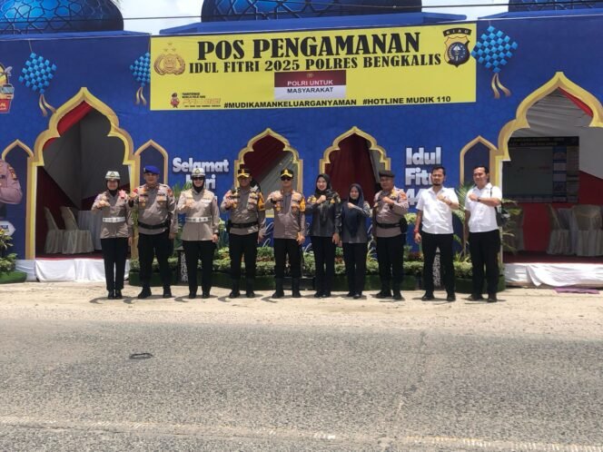 
					Kapolres Bengkalis Tinjau Kesiapan Pos Operasi Ketupat 2025 untuk Kelancaran Arus Mudik