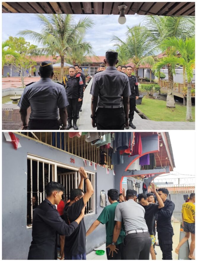 
					Penghujung Ramadhan, Lapas Selatpanjang Tetap Gencar Lakukan Razia Bolok Hunian dan Pemusnahan Barang Bukti.