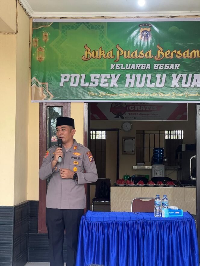 
					Polsek Hulu Kuantan Buka Puasa Bersama, Pererat Silaturahmi dan Kepedulian Sosial.