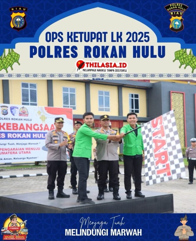 
					Polres Rokan Hulu Gelar Mudik Kebangsaan 2025, Wujud Kepedulian Untuk Pemudik.