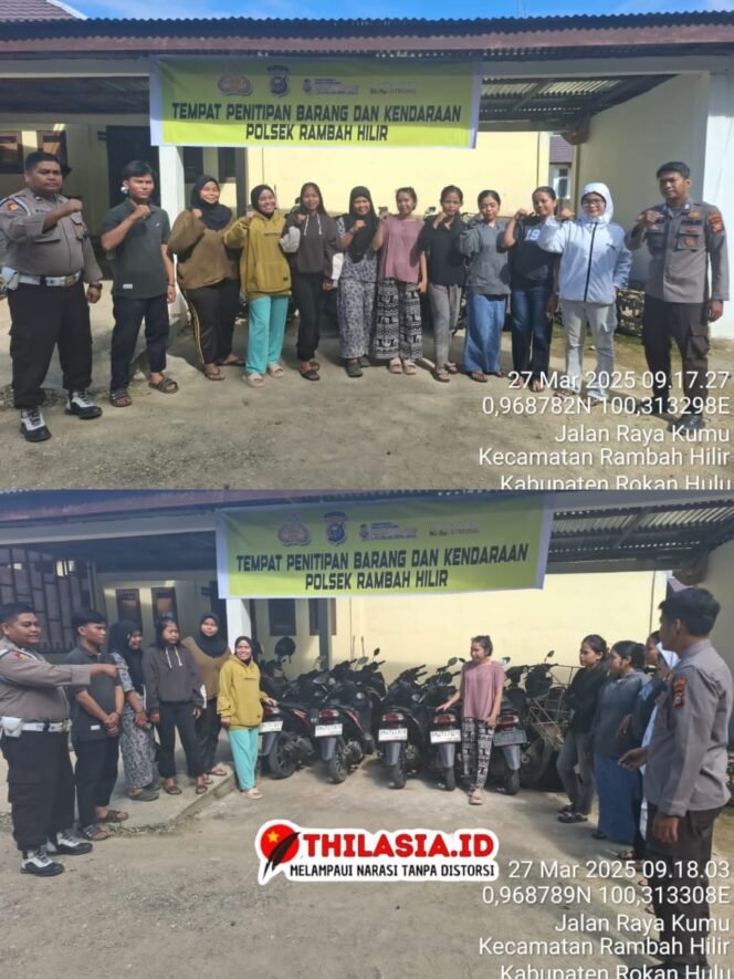 
					Mudik Tenang, Kendaraan Aman: Polsek Rambah Hilir Buka Layanan Penitipan.