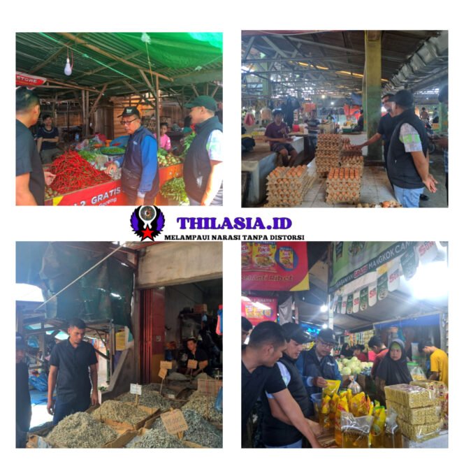 
					Polres Dumai Bersama Disdag Pantau Harga Bahan Pokok Jelang Ramadan, Stok dan Harga Stabil.