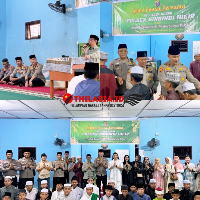 
					Polsek Singingi Hilir Gelar Buka Puasa Bersama Santri, Pererat Silaturahmi.