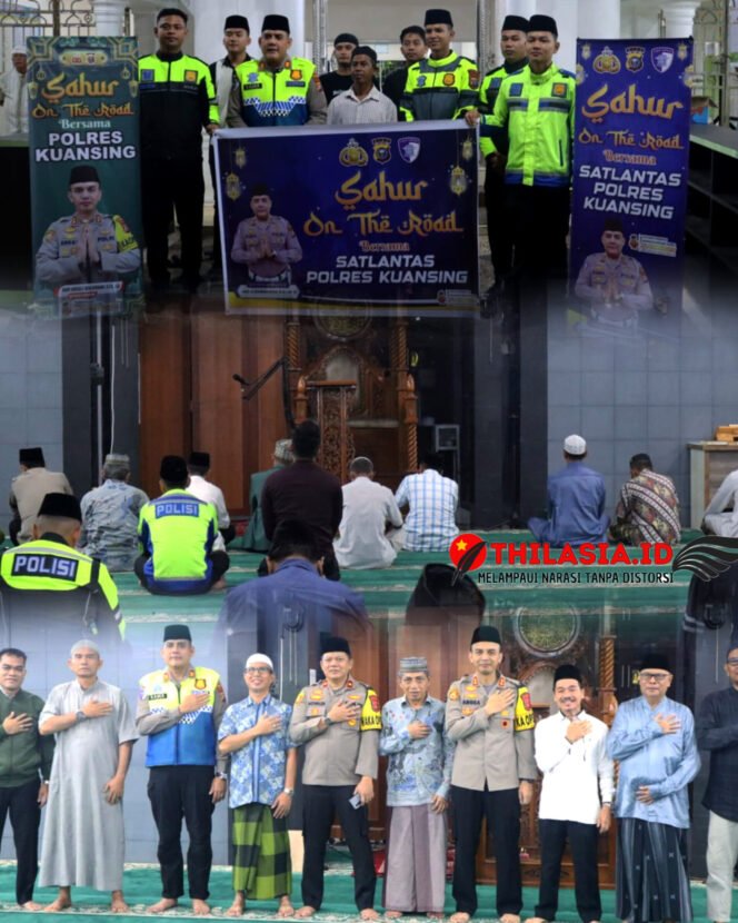 
					Polres Kuansing Gelar Subuh Keliling dan Sahur On The Road, Pererat Kebersamaan di Bulan Ramadhan.