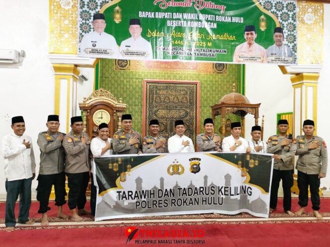 
					Wakapolres Rohul dan Forkopimda Hadiri Safari Ramadhan di Talikumain, Perkuat Kebersamaan.