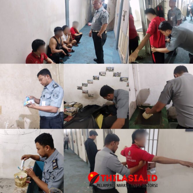 
					Perkuat Keamanan di Bulan Ramadhan, Lapas Pekanbaru Intensifkan Razia Kamar Hunian.