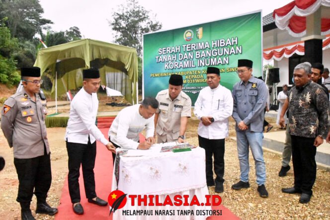 
					Danrem 031/Wira Bima Terima Hibah Koramil Inuman, Wujud Sinergi untuk Negeri.