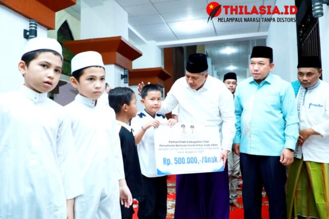 
					Alfedri: Santunan 750 Anak Yatim, Wujud Nyata Kepedulian Sambut Lebaran.