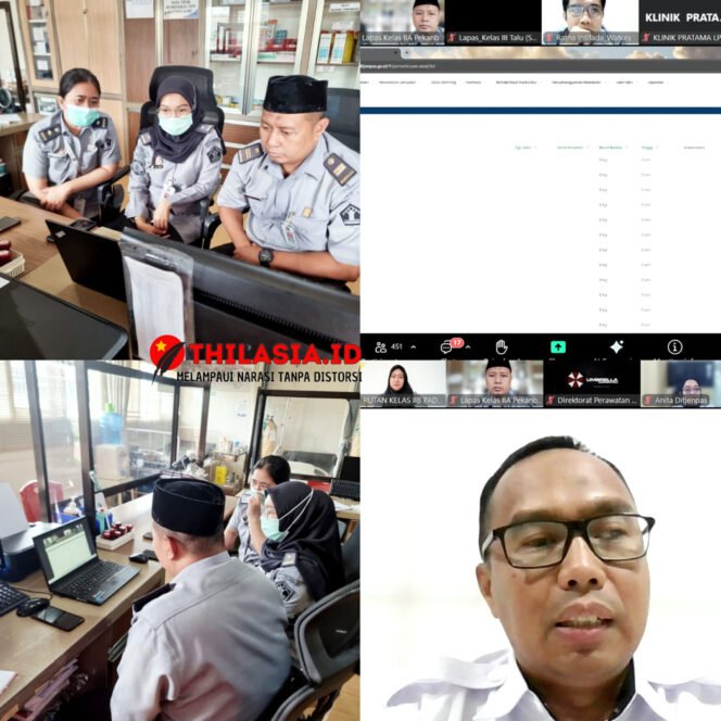 
					Optimalkan Layanan Kesehatan, Operator SDP Lapas Pekanbaru Ikuti Bimtek Pemanfaatan Aplikasi Watkesrehab.