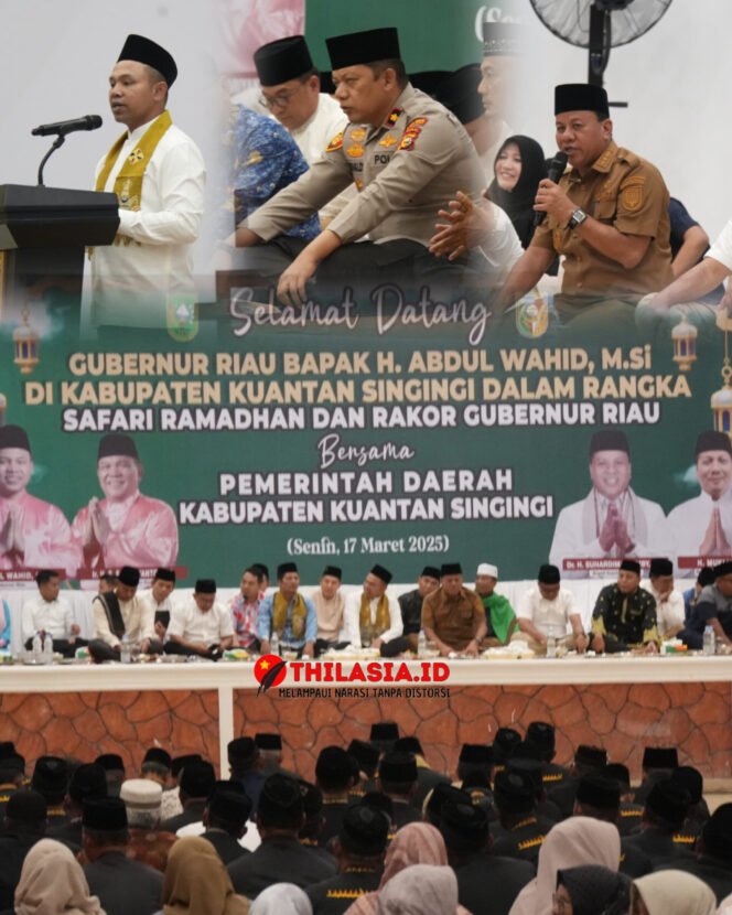 
					Pererat Silaturahmi, Polres Kuansing Buka Puasa Bersama Gubernur Riau dan Masyarakat.