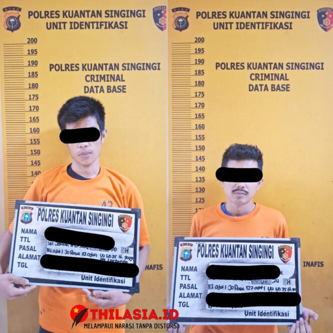 
					Polres Kuansing Bongkar Dua Kasus Narkotika di Kelurahan Sungai Jering, Dua Tersangka Diamankan.