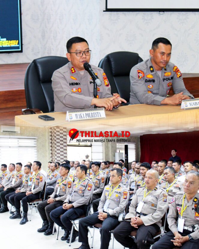 
					Polresta Pekanbaru Gelar Latihan Pra Operasi Ketupat 2025, Siapkan Pengamanan Lebaran.