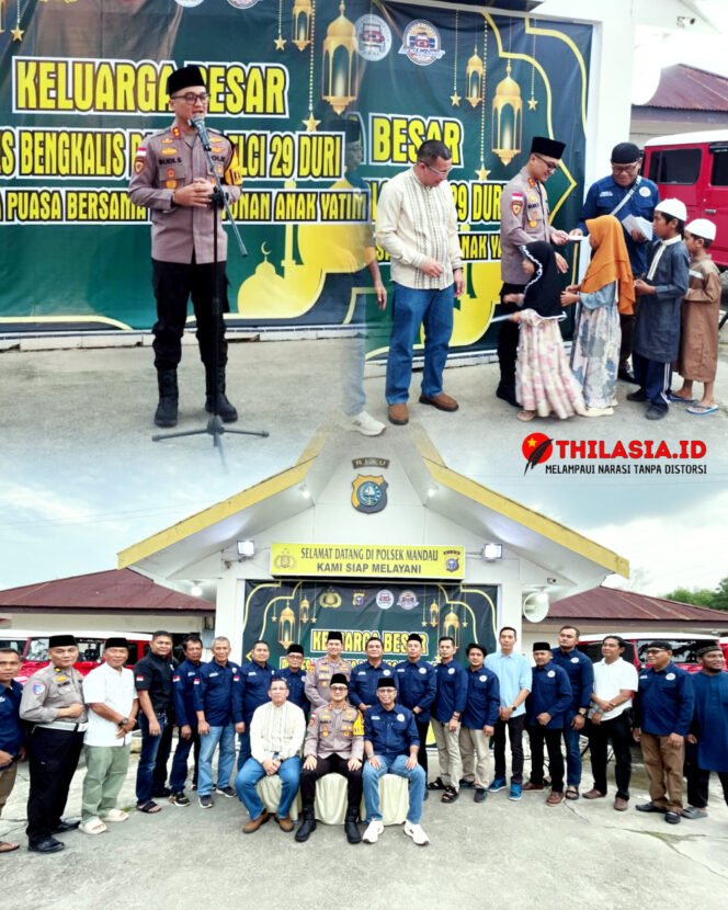 
					Cahaya Ramadhan: Kapolres Bengkalis dan DLCC-TLCI 29 Duri Berbagi Kasih dengan Anak Yatim