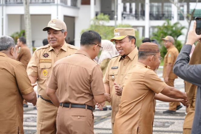 
					Bupati Alfedri Ajak ASN Jaga Integritas di Apel Perdana Usai Idul Fitri
