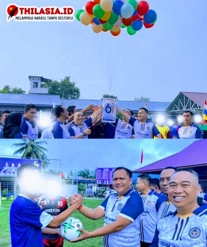 
					Sportivitas di Balik Jeruji: Porsenap Lapas Pasir Pangaraian Semarakkan HBP ke-61