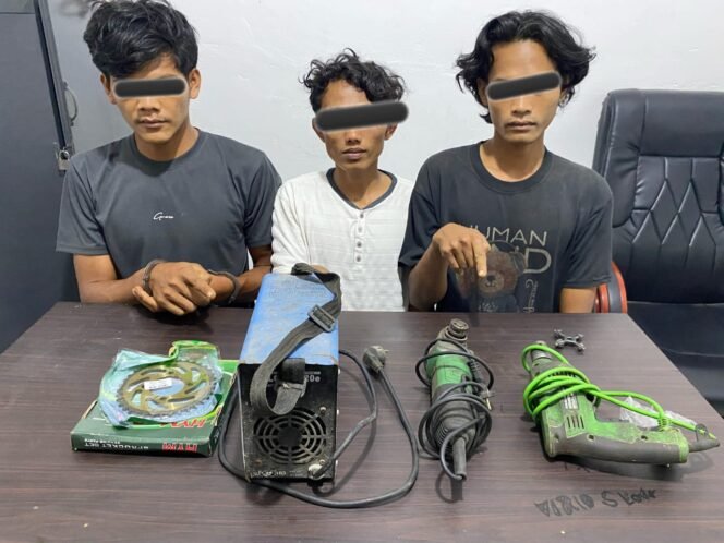 
					Polsek Pinggir Tangkap Komplotan Pencuri Rumah Kosong Usai Lebaran