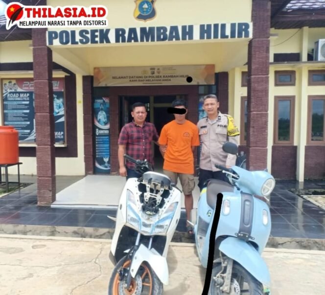 
					Kurang Dari 24 Jam, IPDA Jones, Berhasil Amankan Residivis Pencurian Sepeda Motor.