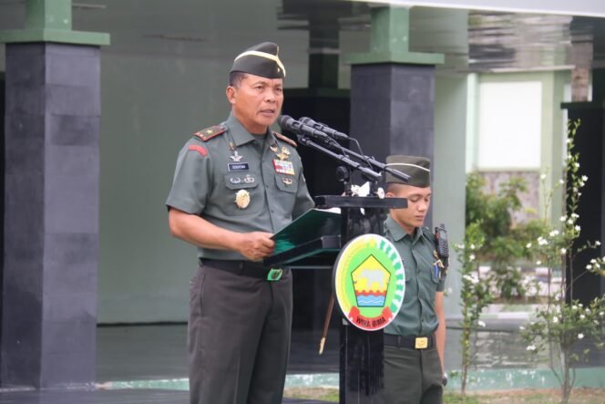 
					Danrem 031/Wira Bima Pimpin Langsung Upacara 17-an, Sampaikan Amanat Panglima TNI.