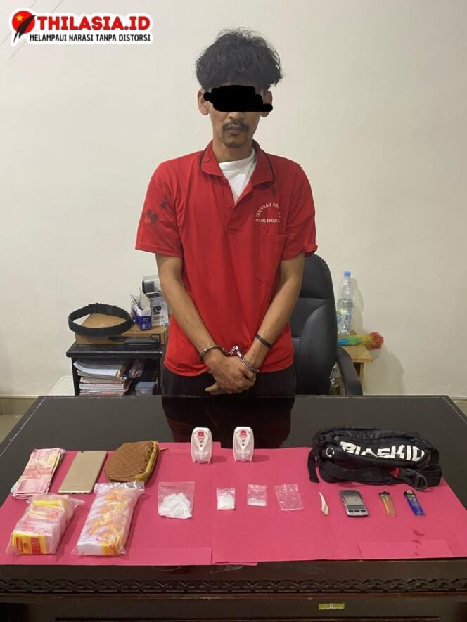 
					Resnarkoba, Berhasil Ungkap Kasus Narkotika Jenis Sabu Seberat 32,14 Gram di areal kebun sawit.