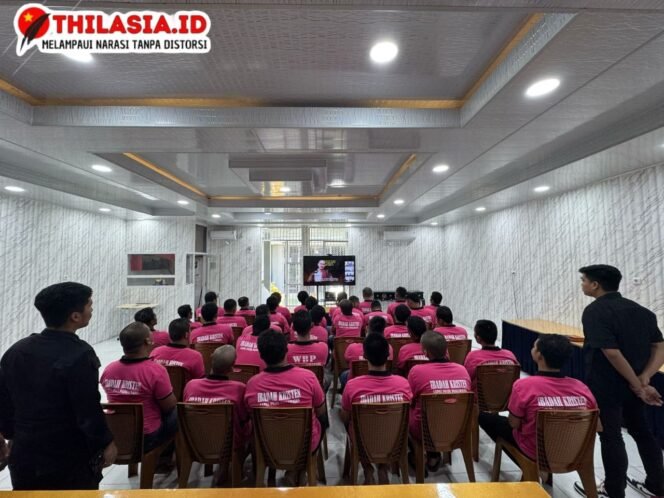 
					Warga Binaan Kristiani Lapas Pangarayan Ikuti Ibadah Jum’at Agung Secara Virtual