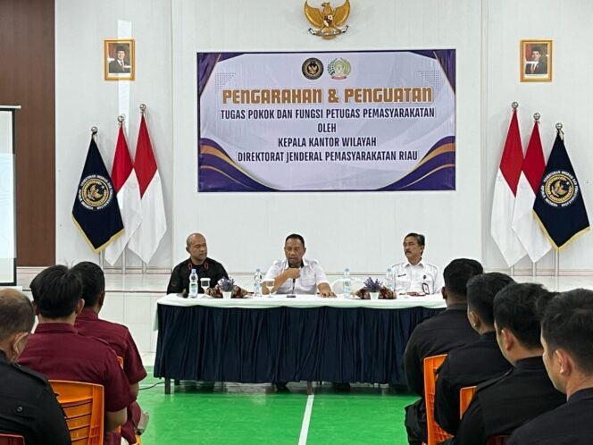 
					Penting!! Direktur Kepatuhan Internal Direktorat Jenderal Pemasyarakatan Kumpulkan Seluruh Petugas Lapas Pekanbaru