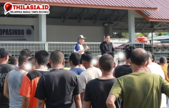 
					Usai Senam, Lapas Pasir Pangaraian Sambung Rasa Dengan WBP.
