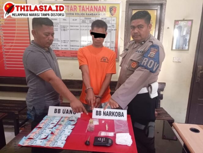 
					7,06 Gram Sabu & Satu Bandar Tumbang! Polsek Rambah Hilir Tak Kenal Ampun.