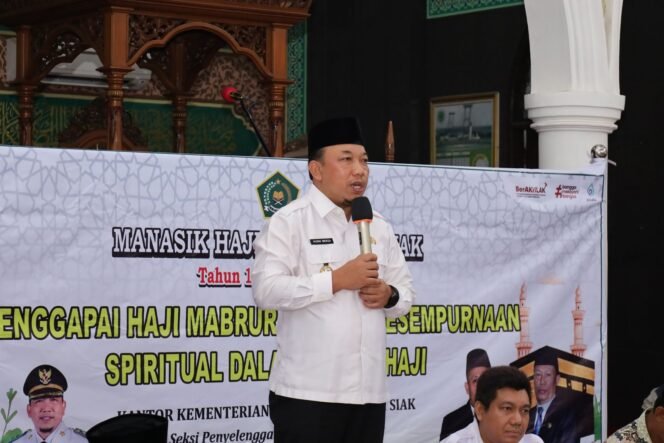 
					Calon Jemaah Haji Siak Ikuti Manasik Haji 