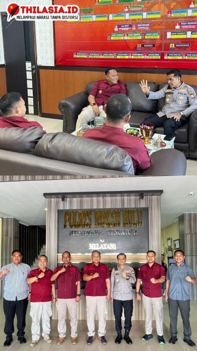 
					Tingkatkan Sinergitas, Kalapas Pasir Pangaraian Kunjungi Kapolres Rokan Hulu.