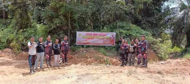 
					Polsek Singingi Patroli dan Sosialisasi Pencegahan Karhutla di Wilayah Desa Logas