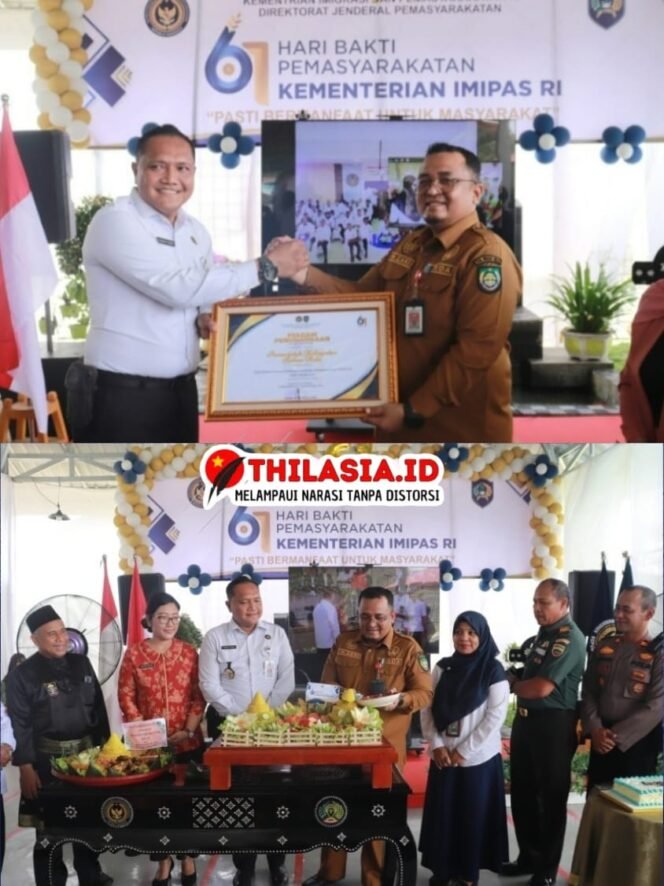 
					Ikut Meriahkan HBP ke-61, Sekda Rohul Hadir di Lapas Pasir Pangaraian.