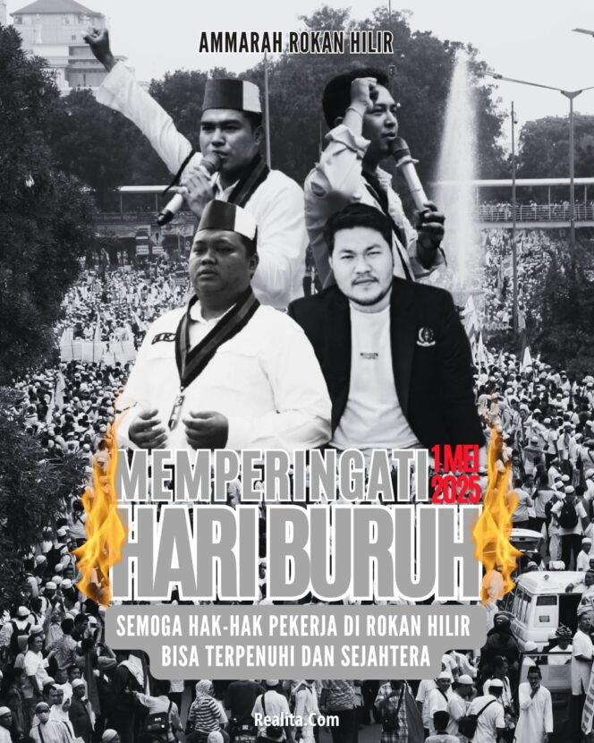
					Hari Buruh Nasional, AMMARAH ROHIL Perjuangkan Hak Honorer.