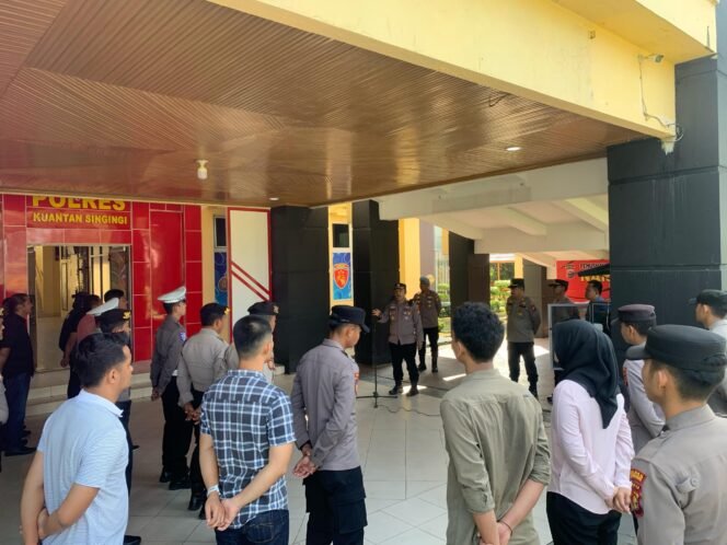 
					Polres Kuantan Singingi laksanakan Operasi Pemberantasan Premanisme dan Geng Motor