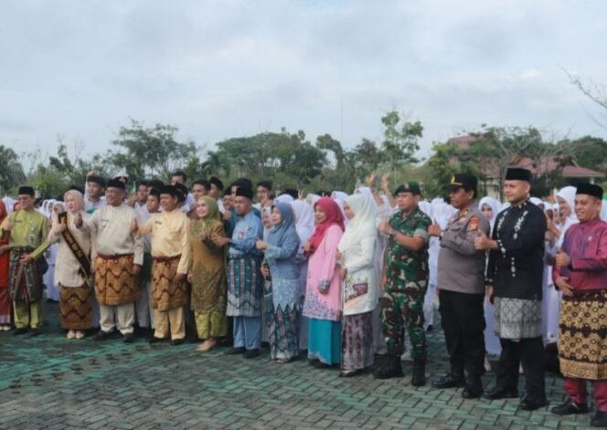 
					Lapas Pasir Pangaraian Hadiri Upacara Peringatan Hardiknas tingkat Kabupaten Rohul