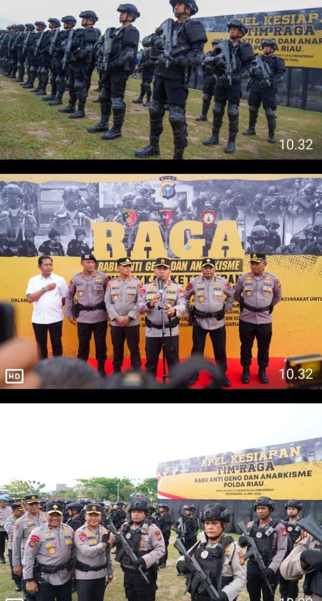 
					Polda Riau Hadirkan Tim RAGA: Polisi Baru, Nafas Baru untuk Keadilan Sosial dan Alam.
