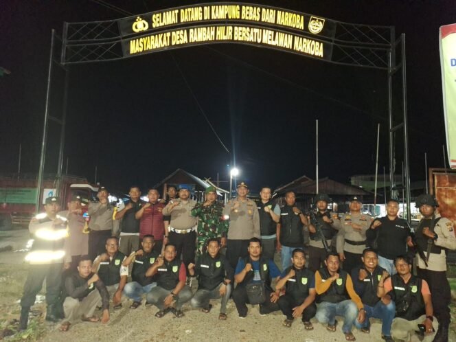 
					Sinergi Tiga Pilar, Polsek Rambah Hilir Gencarkan Patroli Antinarkoba dan Premanisme.