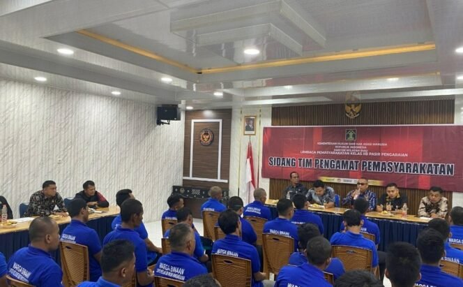 
					Lapas Pasir Pangaraian Mantapkan Pembinaan WBP Lewat Sidang TPP Berkala