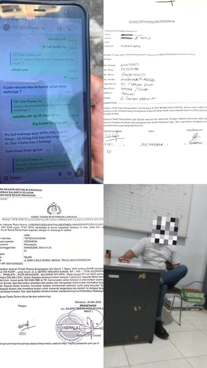 
					Aksi Premanisme Debt Collector FIF Finance di Makassar: Kendaraan Warga Dirampas di Jalan, Kapolda Sulsel Diharap Turun Tangan.
